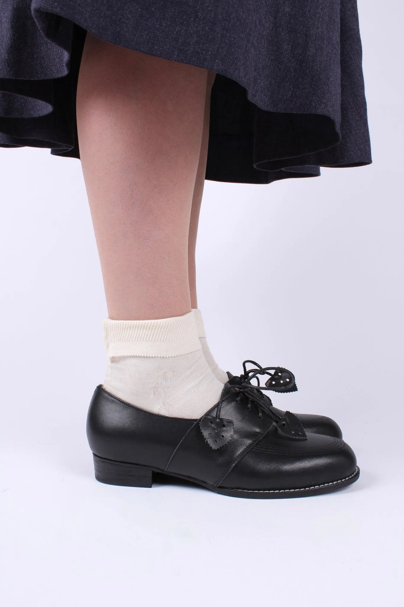 Everyday Derby shoe- 40s - Black - Billie