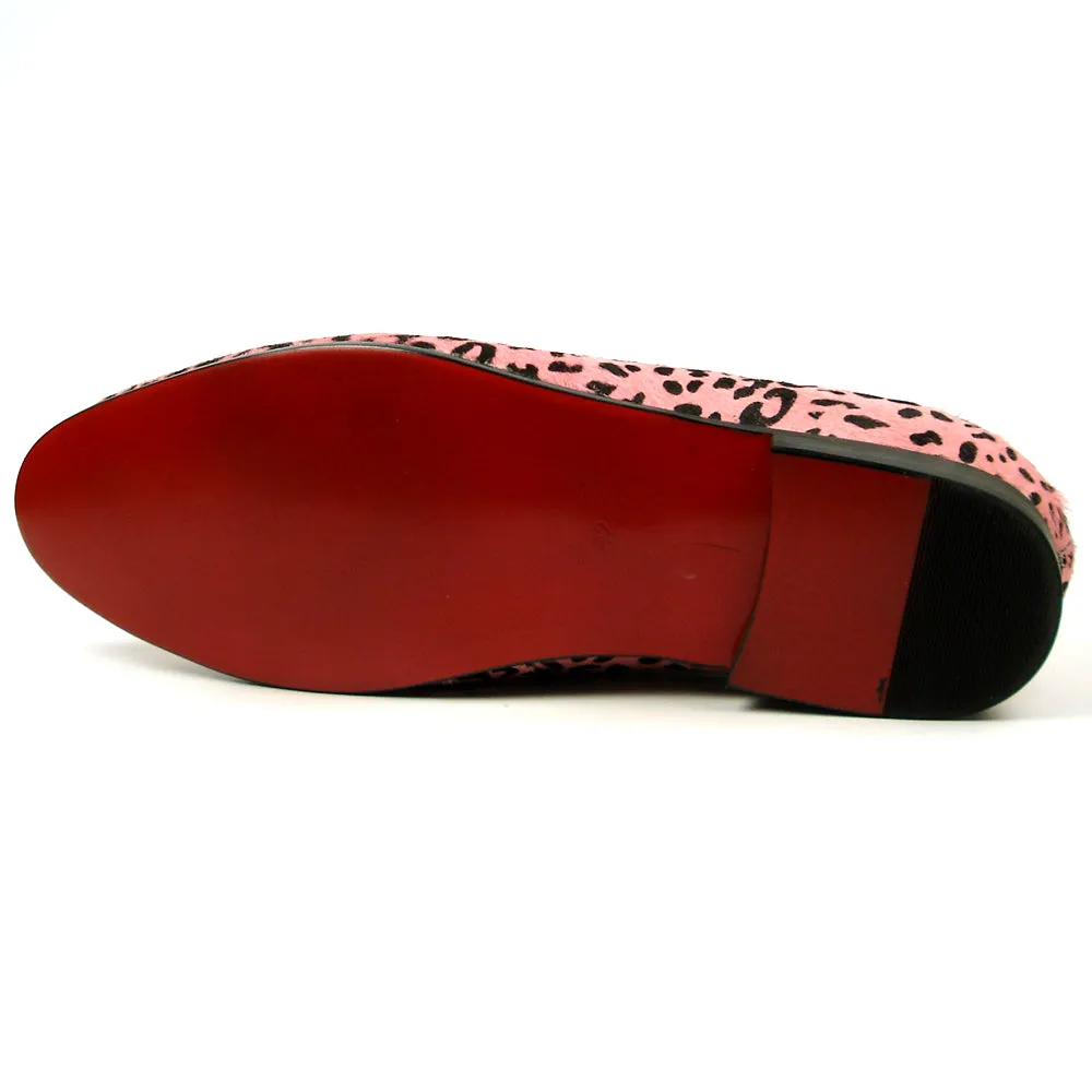 FI-7402 Pink Pony Hair with Tassel Loafer Fiesso by Aurelio Garcia