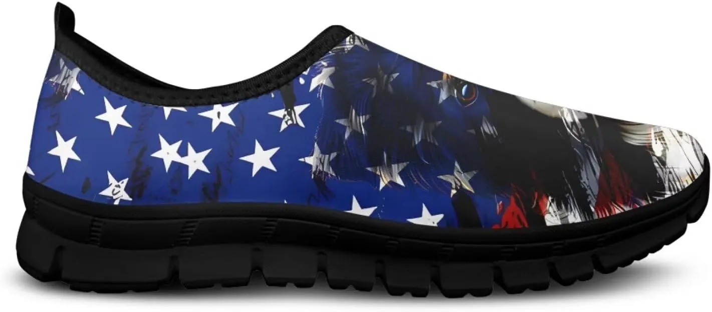 Flowers Casual House Shoes Breathable Mesh Sneakers for Women Comfort Soft Anti-Slip Shock Absorption EVA Sole Hiking Shoes for Outdoor Size 5.5-11.5 Black Sole