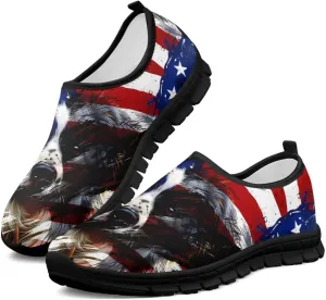 Flowers Casual House Shoes Breathable Mesh Sneakers for Women Comfort Soft Anti-Slip Shock Absorption EVA Sole Hiking Shoes for Outdoor Size 5.5-11.5 Black Sole
