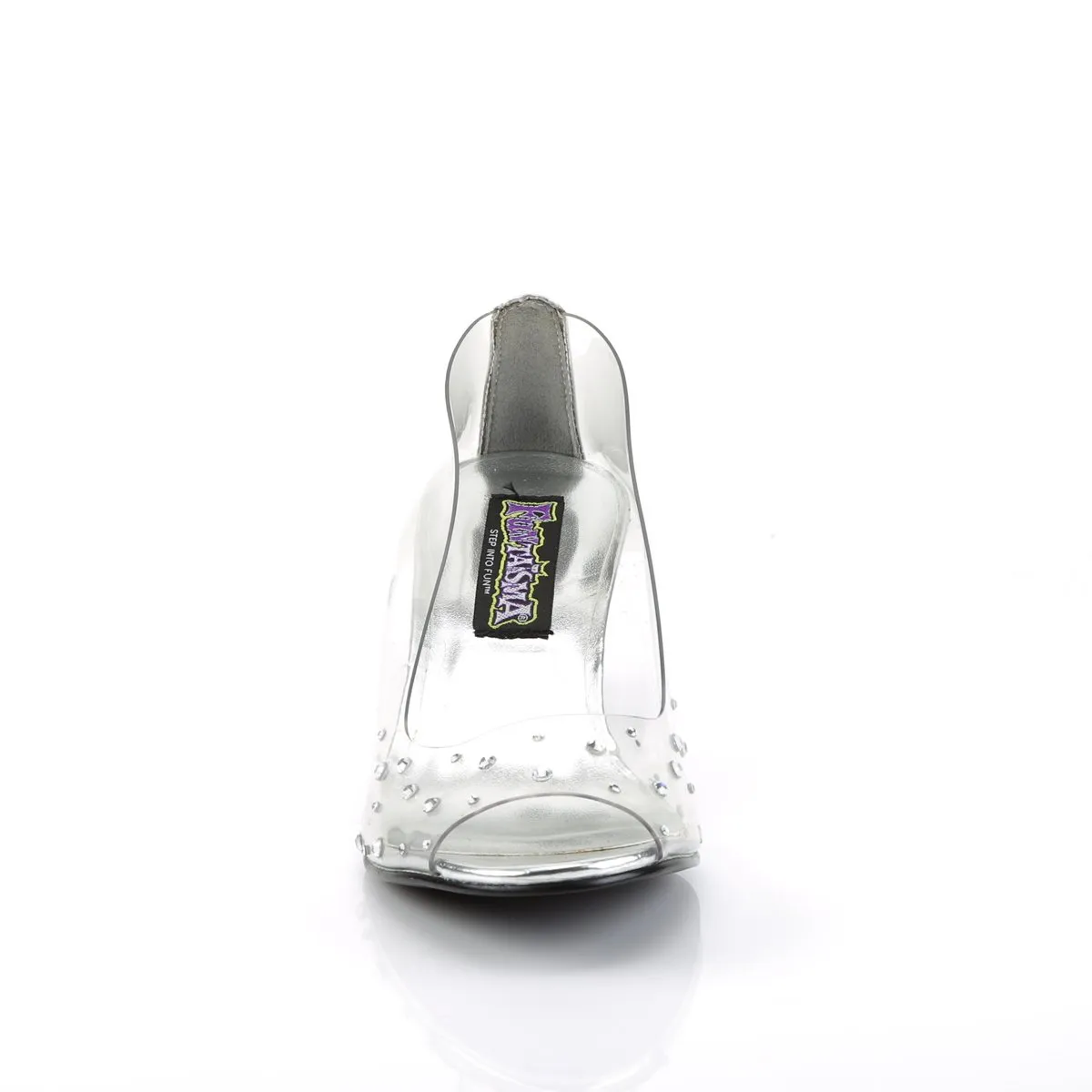 Funtasma Crystal-100-Clear Lucite-Size 7-Clearance