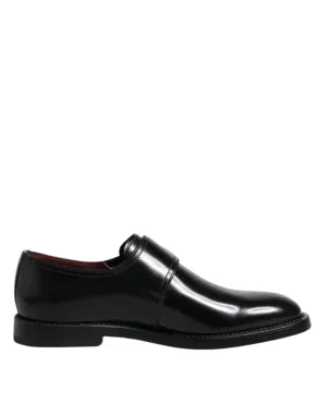 Gabbana Black Strap Final call Shoes Leather Dolce & Derby Formal Monk Special promotion