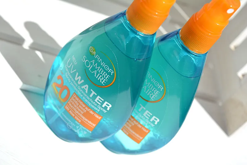 Garnier ambre solaire UV water spf20 with aloe vera water 150ml