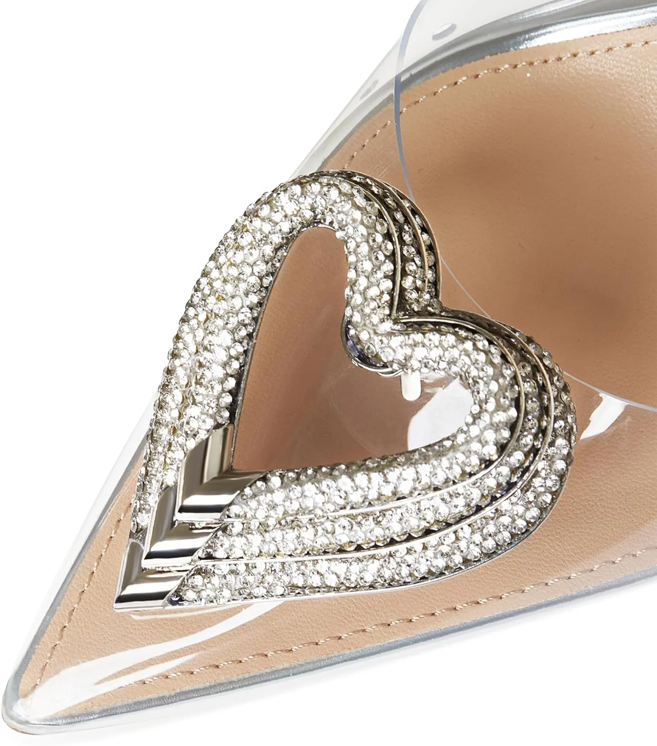 Goiphrri Platform Ankle Strap High Heeled Lace Up Pumps Sandals Ankle Buckle Straps Pump Rhinestone Stilettos Bowknots Wedding Sandals