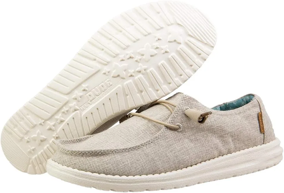 Hey Dude Women's Wendy Chambray Lace-Up Loafer