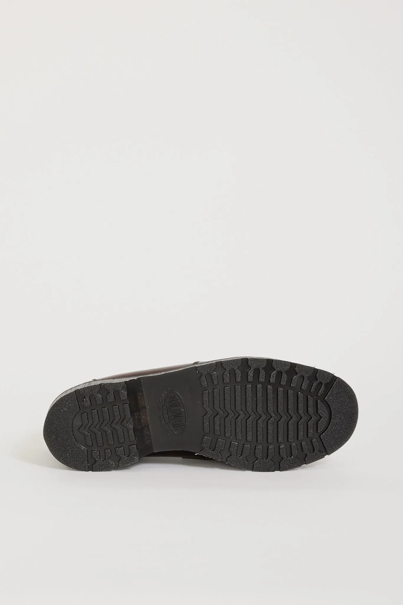 Hi Shine Tassel Loafer Burgundy Rub