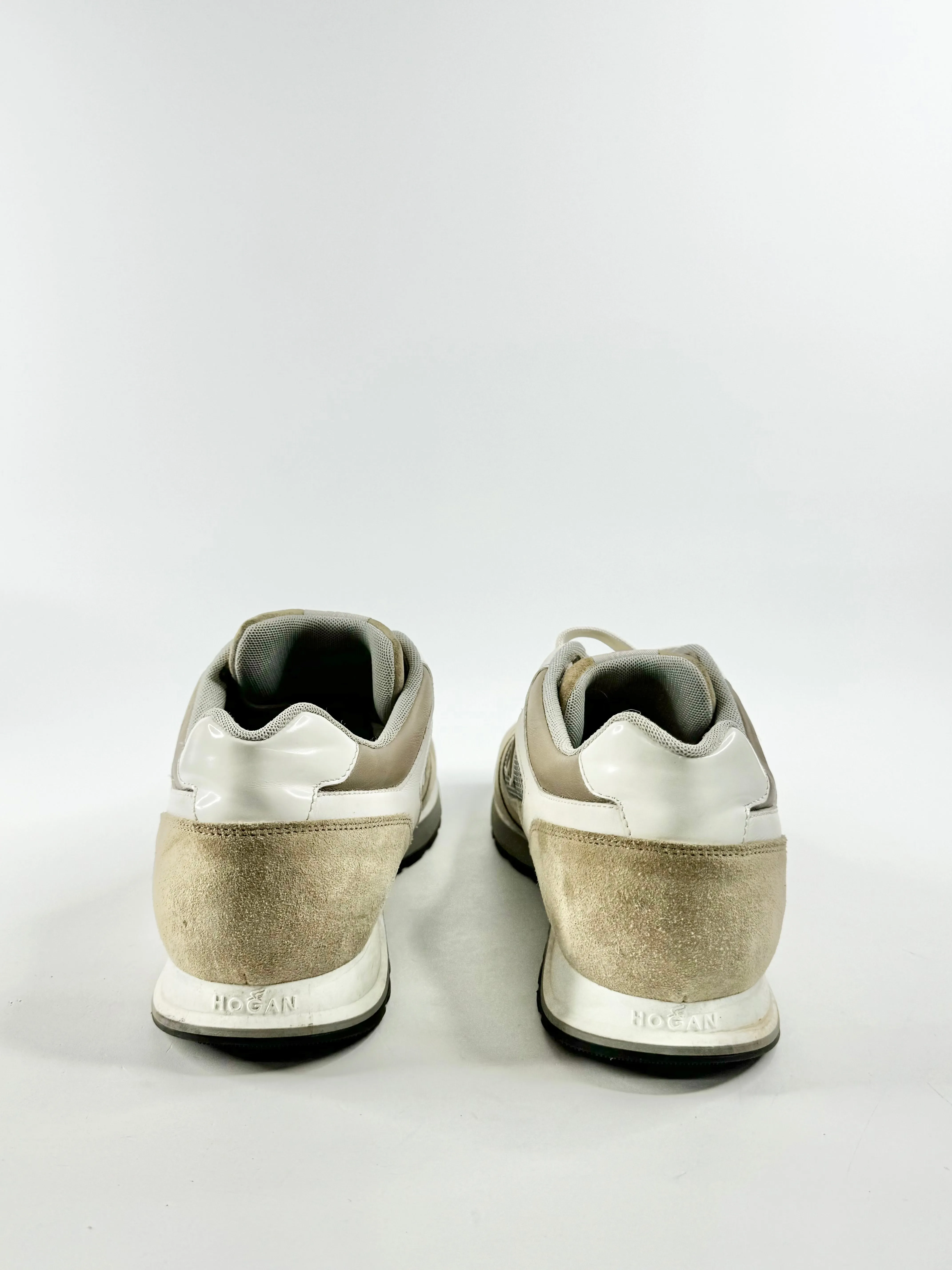 Hogan Sandy Suede & Mesh Sneakers - US10.5