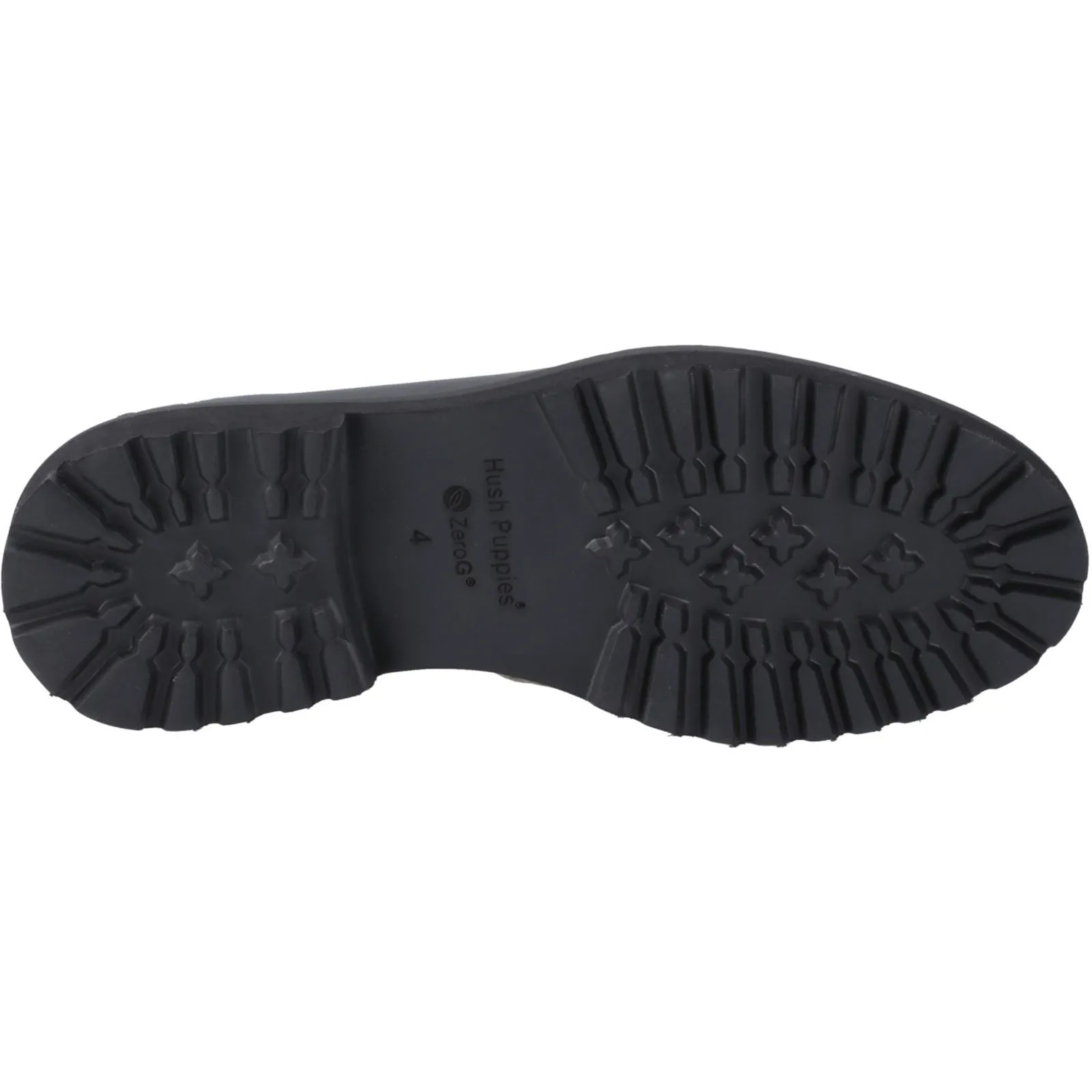 Hush Puppies Grazia Leather Girls's Black Loafers