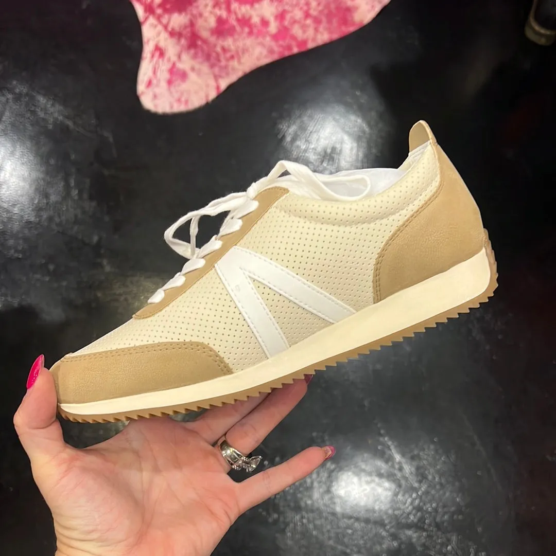 Ivory Mocha Sneaker