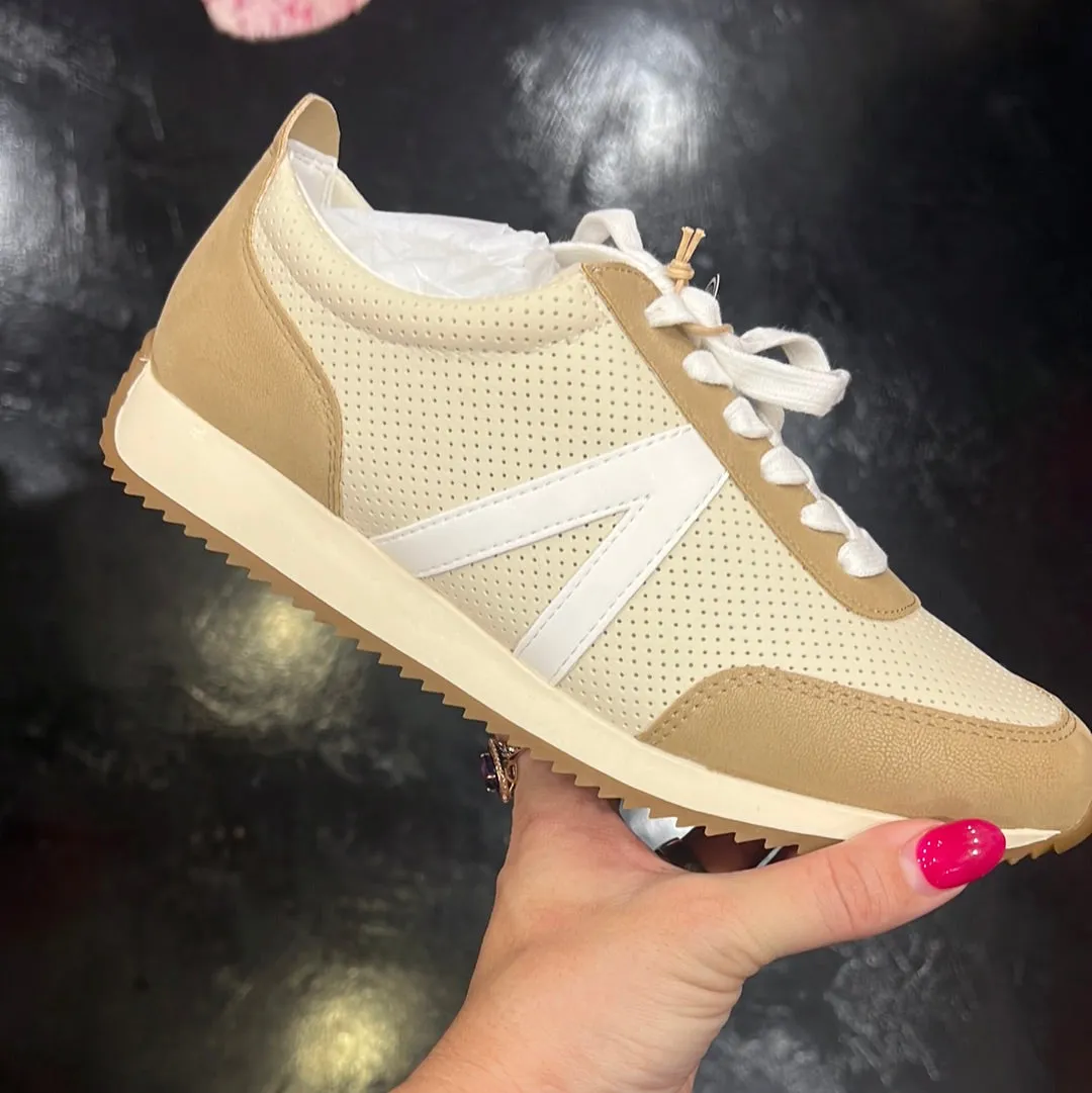 Ivory Mocha Sneaker