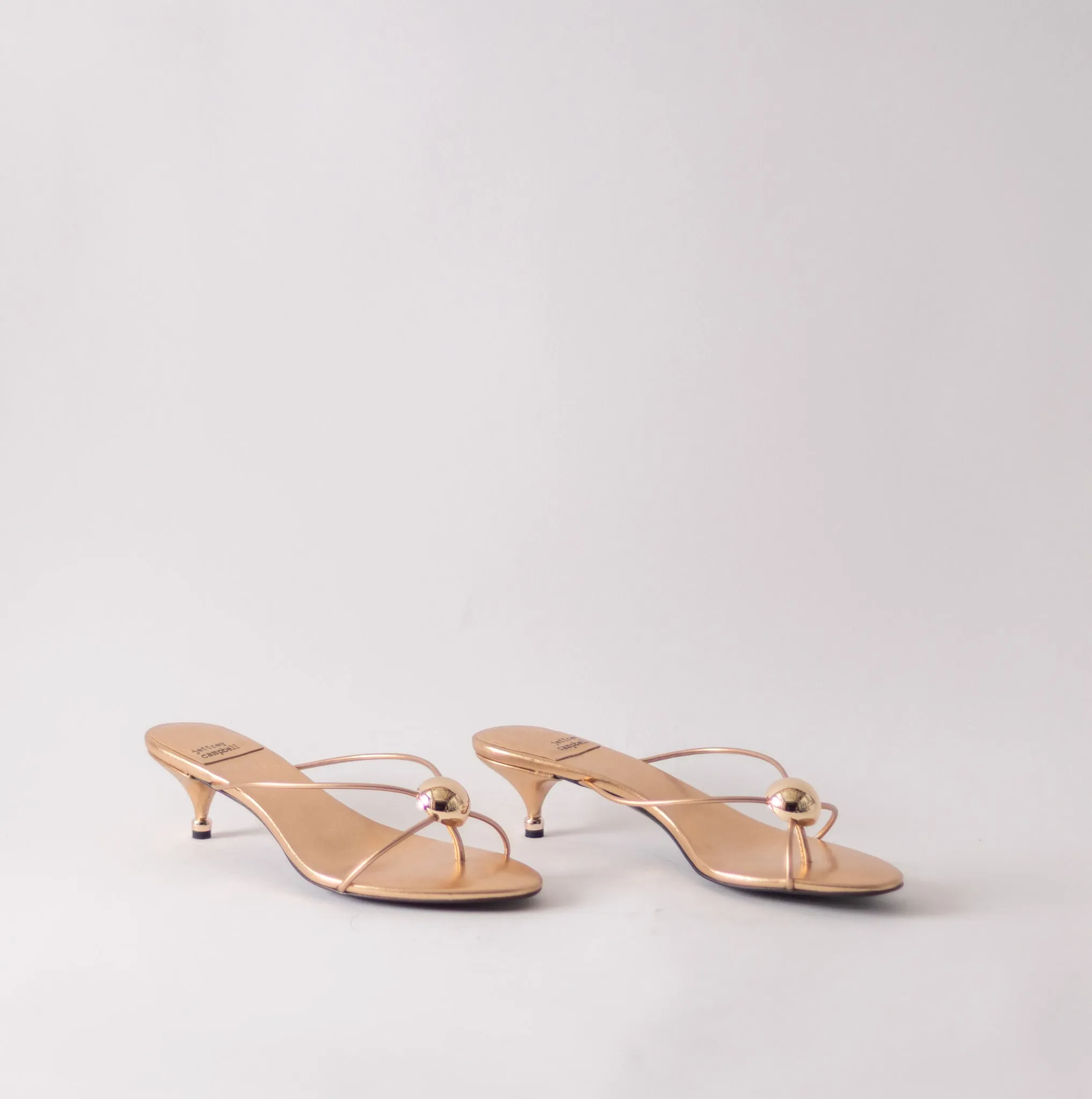 JEFFREY CAMPBELL PRECIOSA IN GOLD