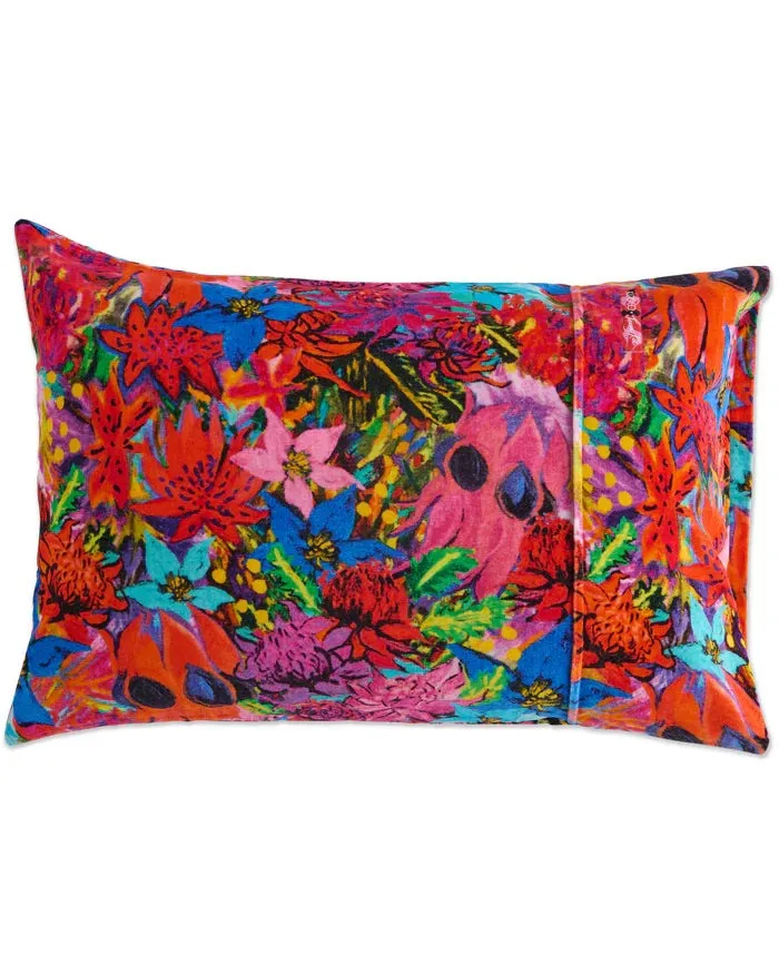Jenny Kee Growing The Peace Velvet Pillowcases - 2pc