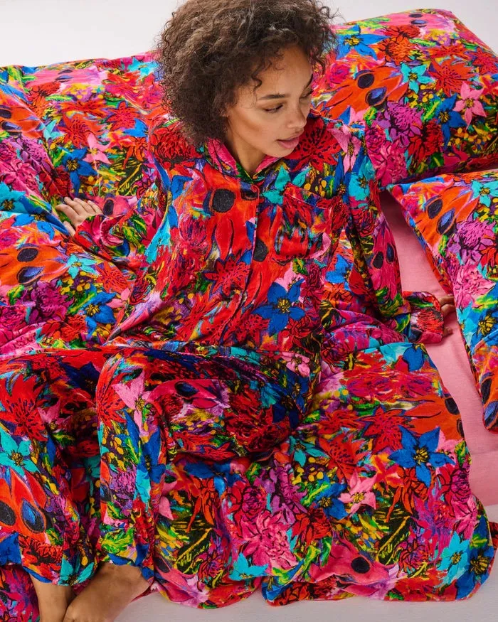 Jenny Kee Growing The Peace Velvet Quilt Cover