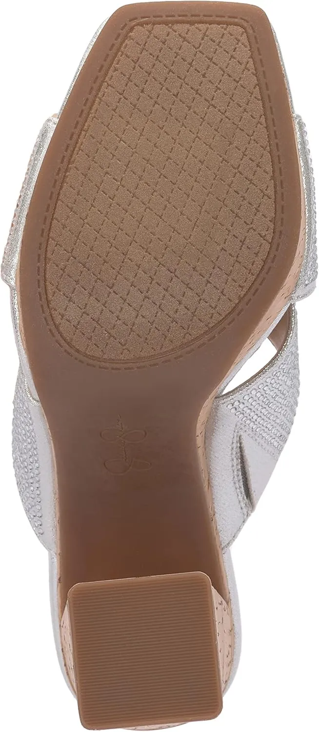 Jessica Simpson Women's Basima Platform High Heel Sandal Wedge