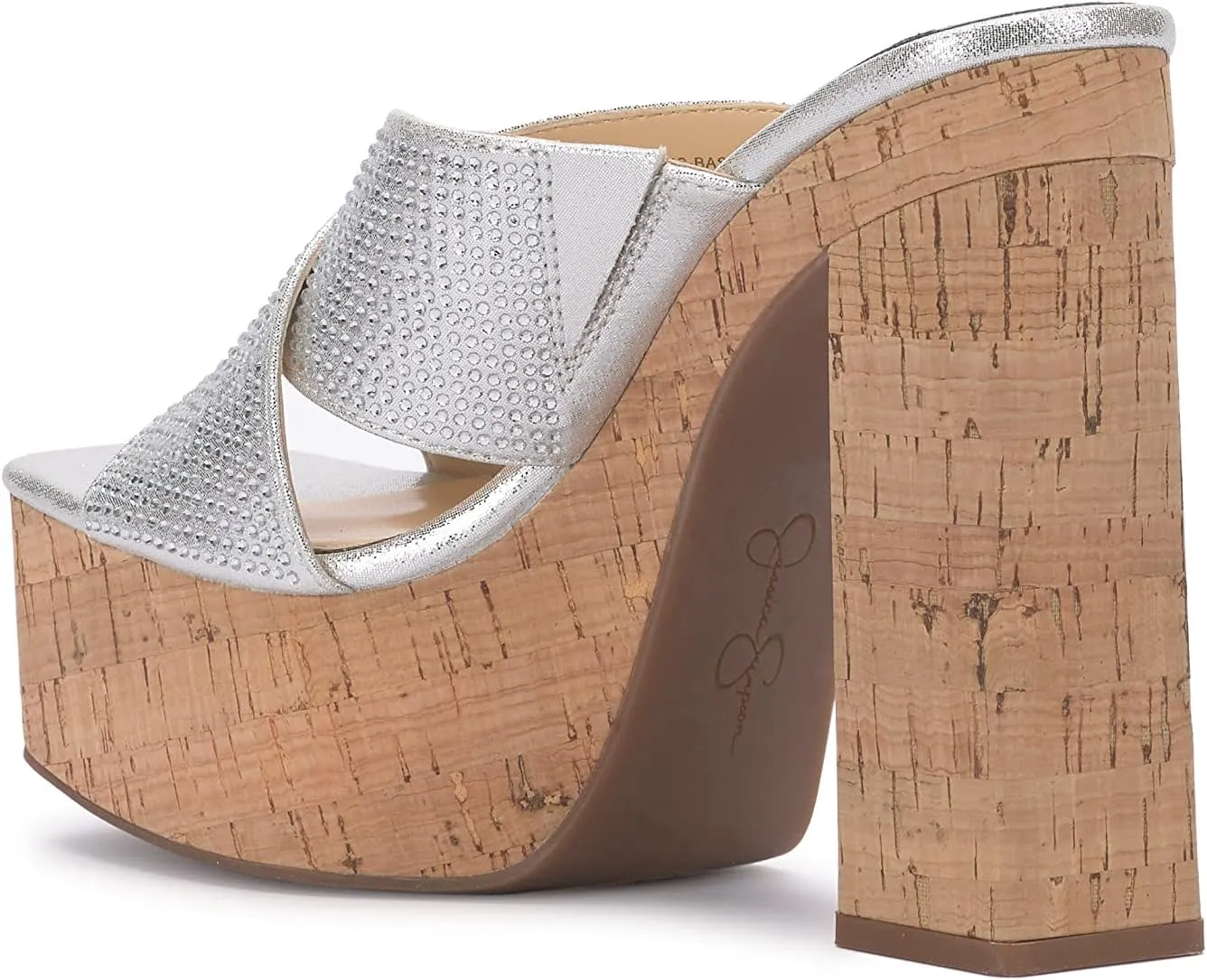 Jessica Simpson Women's Basima Platform High Heel Sandal Wedge