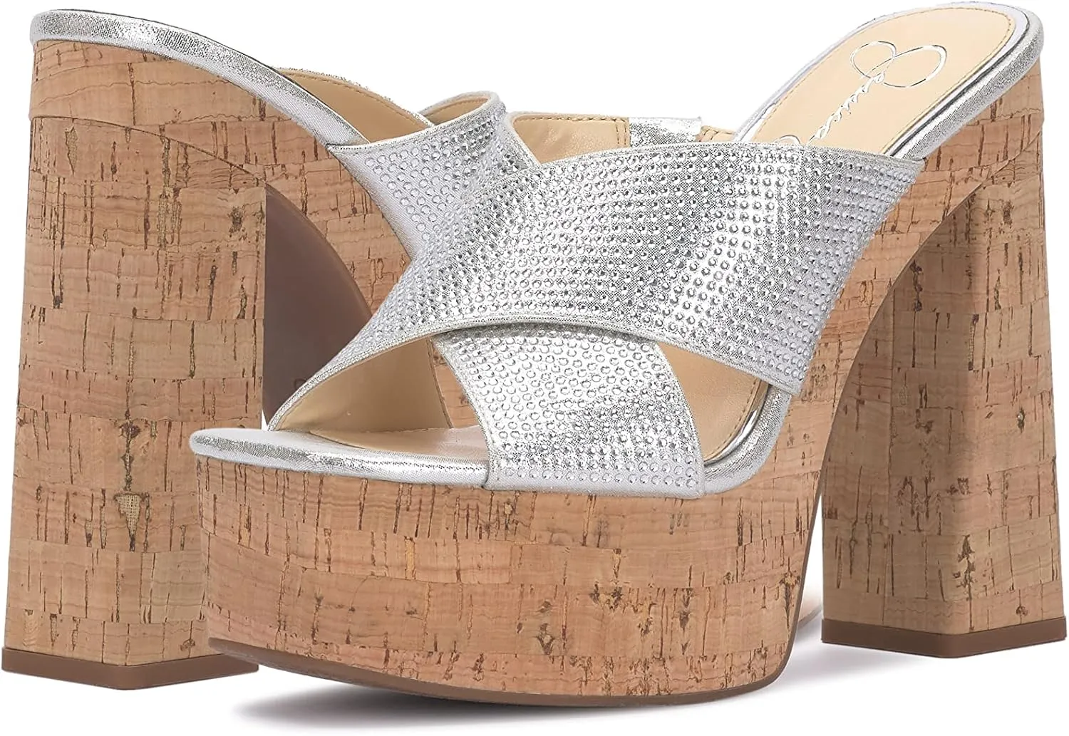 Jessica Simpson Women's Basima Platform High Heel Sandal Wedge