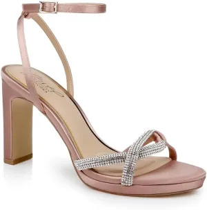 Jewel Badgley Mischka Women's Fila Heeled Sandal