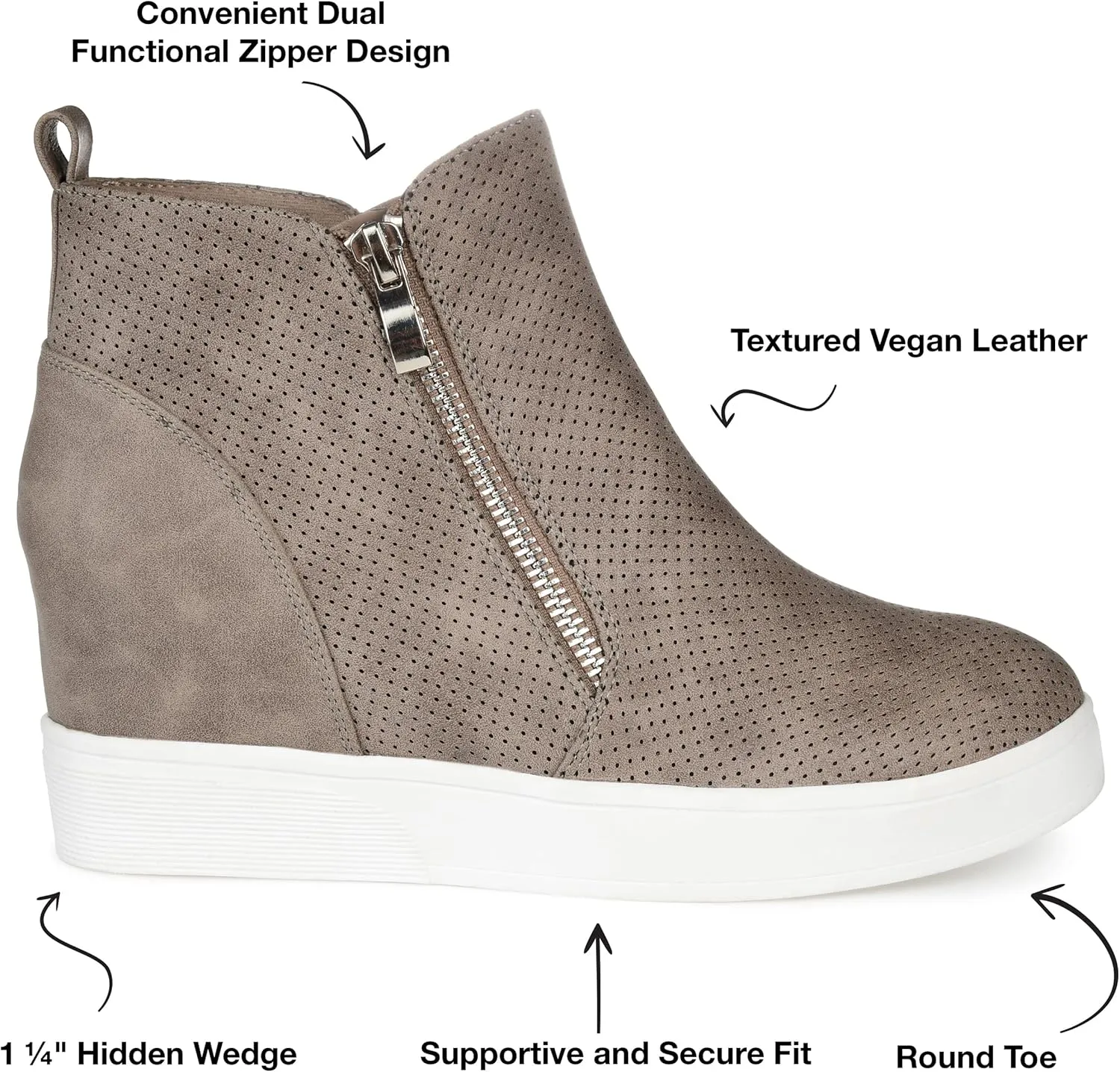 Journee Collection Women's Pennelope Sneaker
