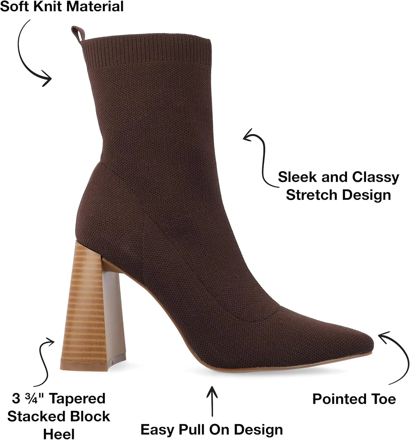 Journee Collection womens Tru Comfort Foam™ Noralinn Booties