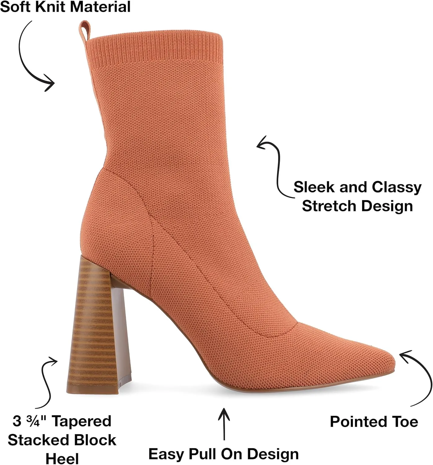 Journee Collection womens Tru Comfort Foam™ Noralinn Booties