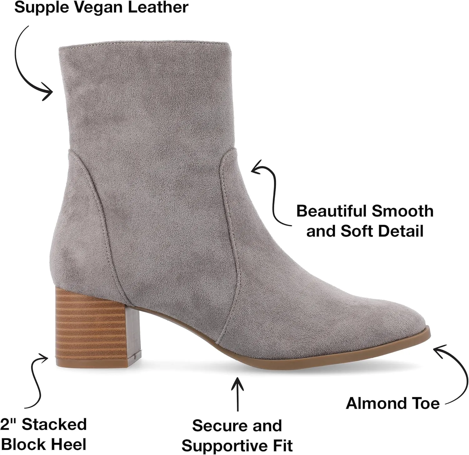 Journee Women's Comfort Foam Hayven Booties