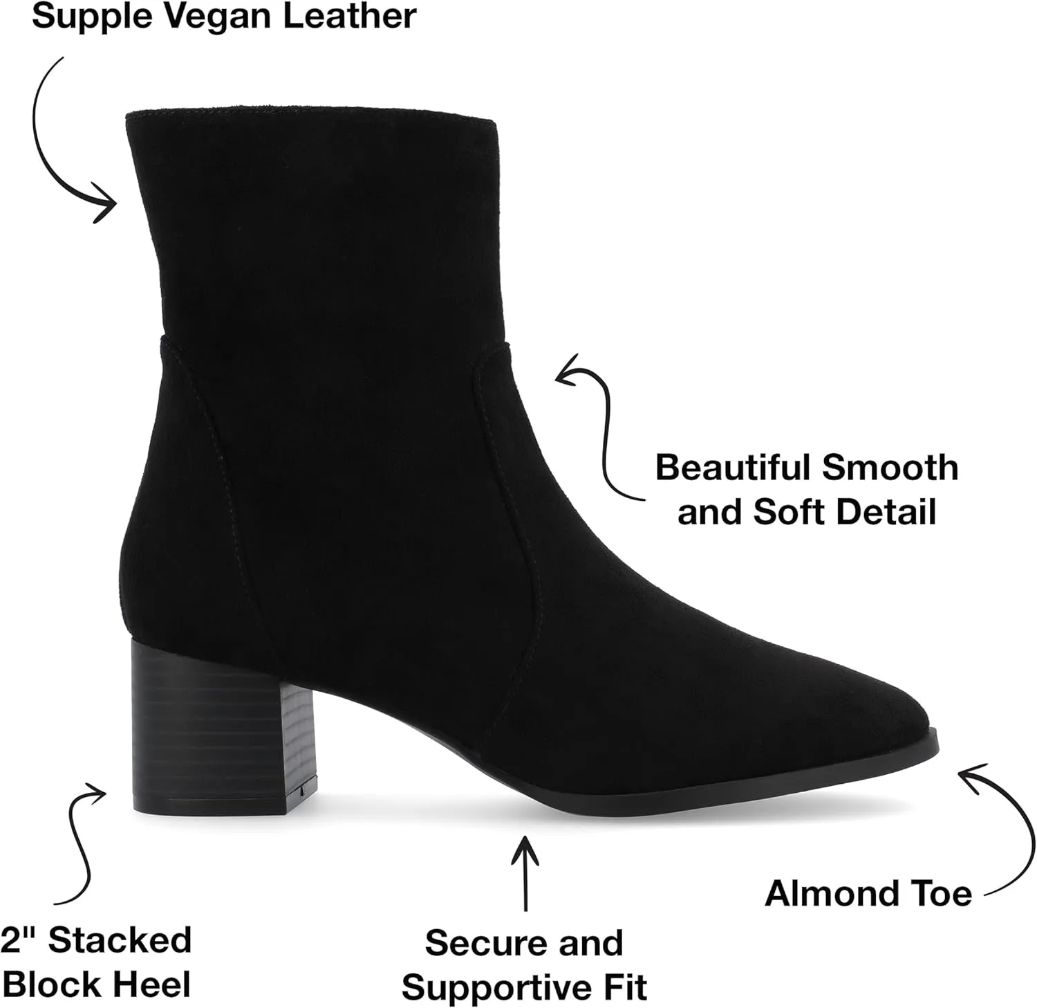Journee Women's Comfort Foam Hayven Booties
