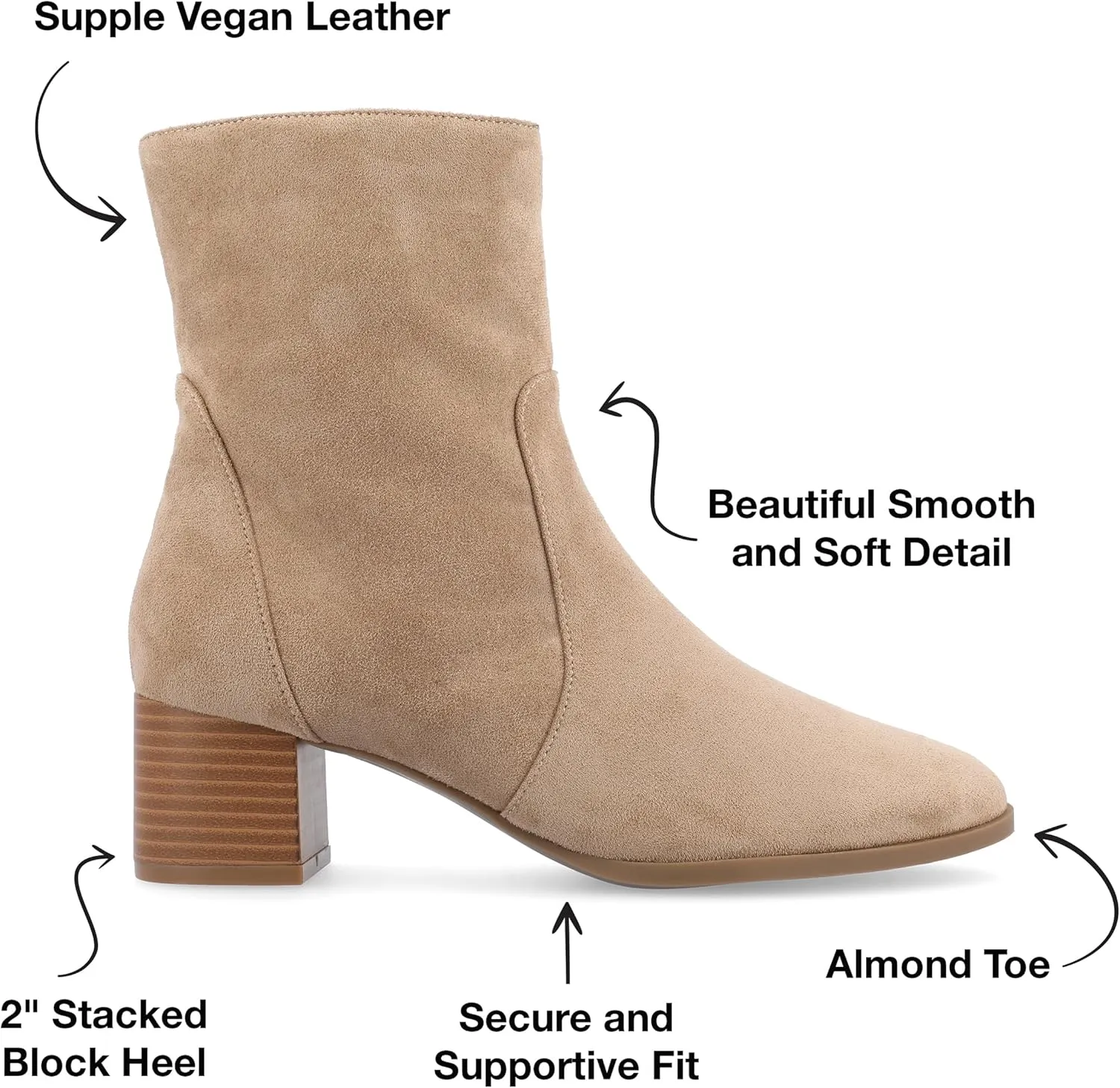 Journee Women's Comfort Foam Hayven Booties