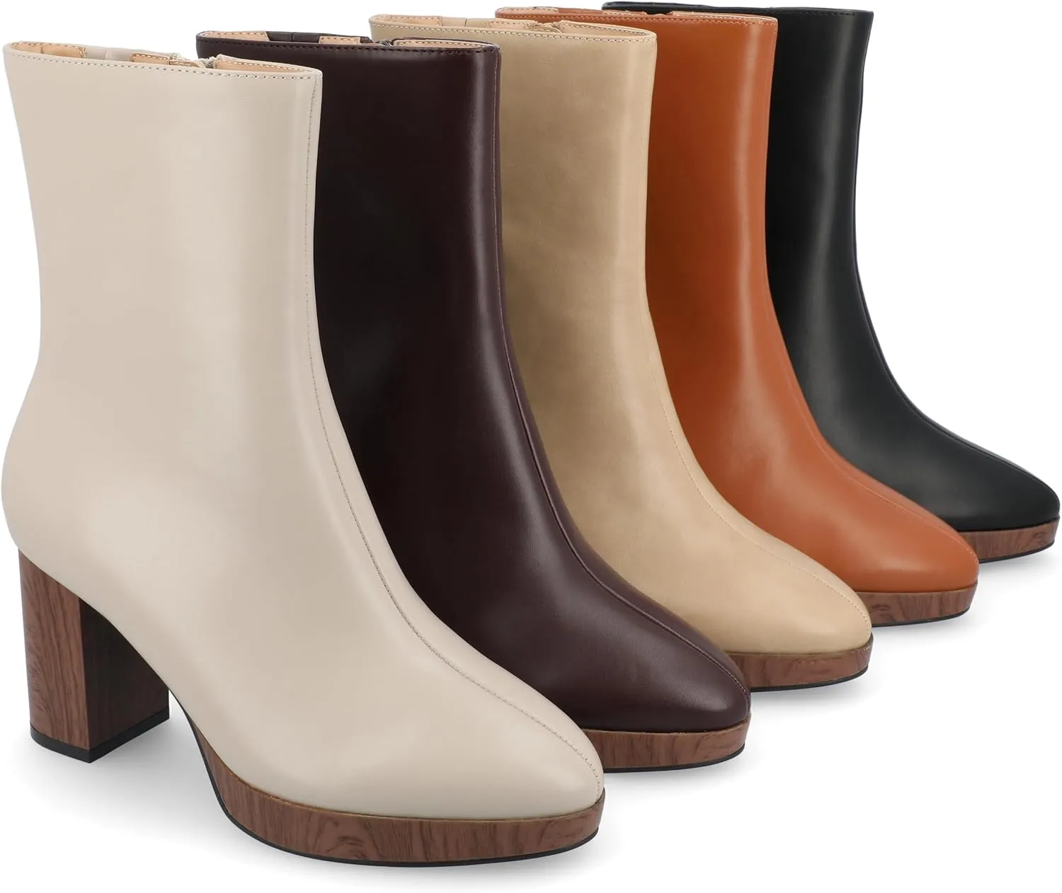Journee Women's Comfort Foam Romer Booties