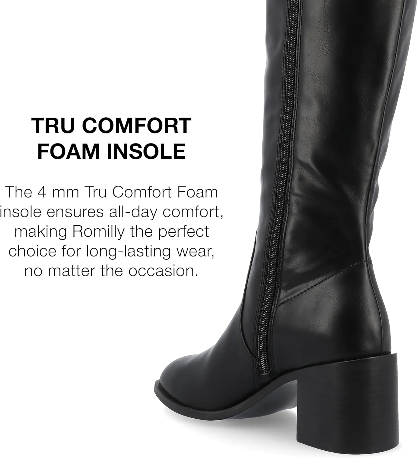 Journee Women's Comfort Foam Romilly Extra Wide Calf Boots