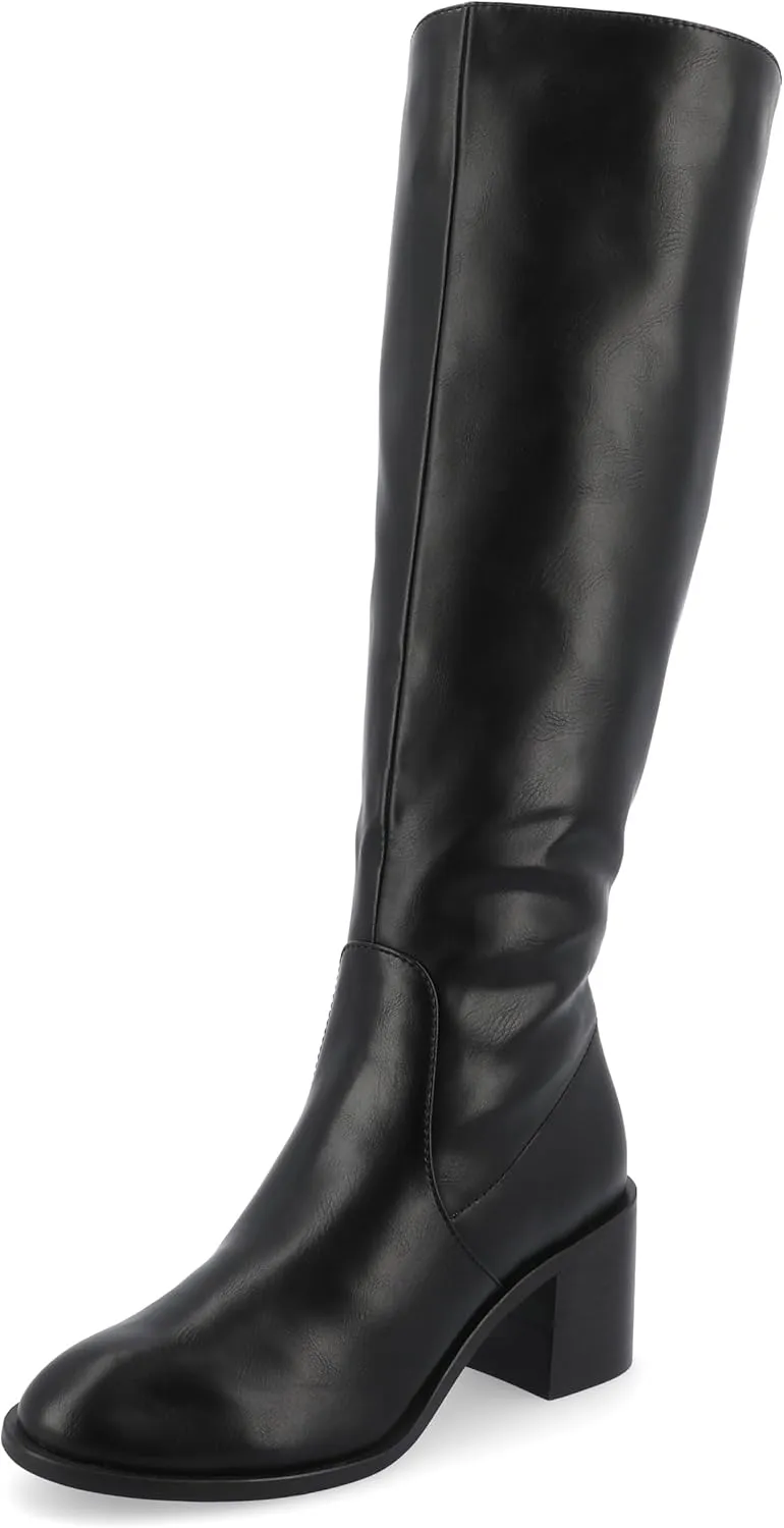 Journee Women's Comfort Foam Romilly Extra Wide Calf Boots