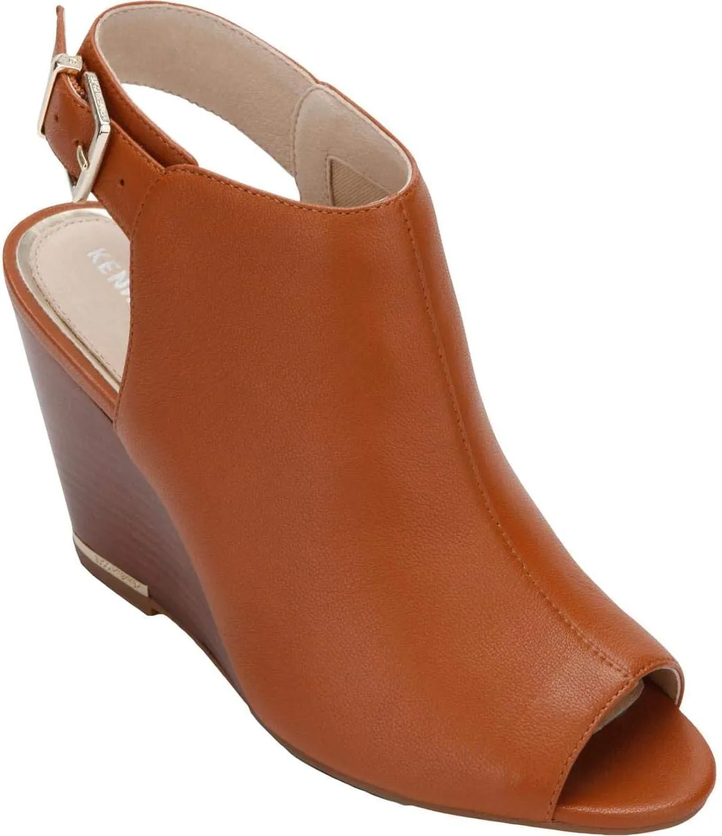 Kenneth Cole Women's Wedged Open Toe Pump