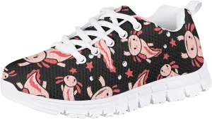 Kids Mesh Sneakers Graphic Cat Dog Print Cute Running Tennis Shoes for Girls and Boys