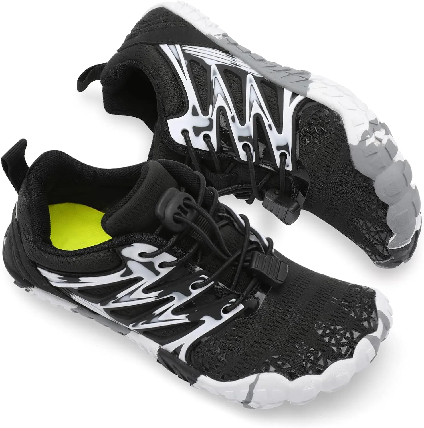 L-RUN Kids Water Shoes Boys Girls Barefoot Water Hiking Shoes Indoor Outdoor Quick Dry Athletic Sneaker Shoes