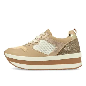 La Strada 2001098 Damen Sneaker Old Pink PU Mesh