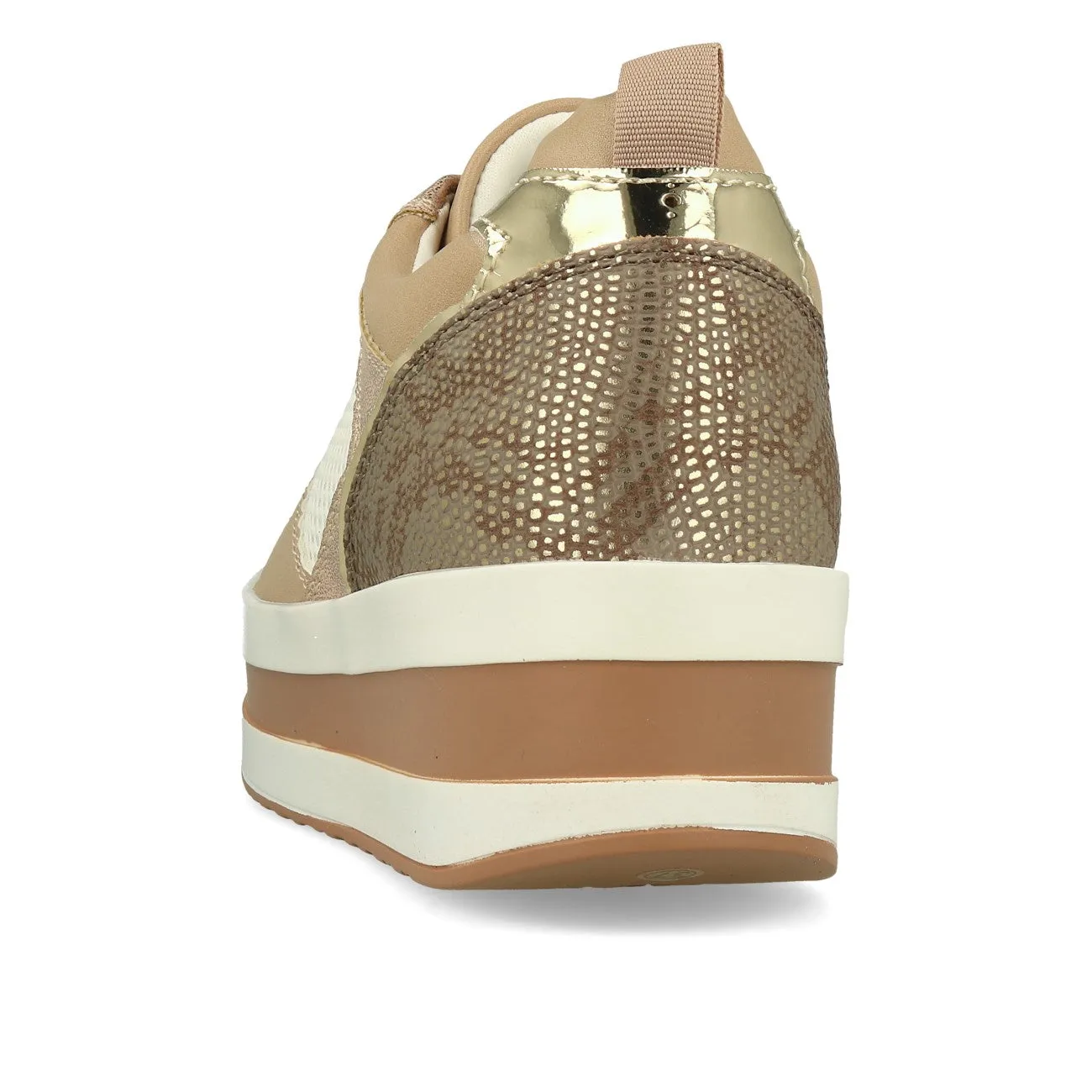 La Strada 2001098 Damen Sneaker Old Pink PU Mesh