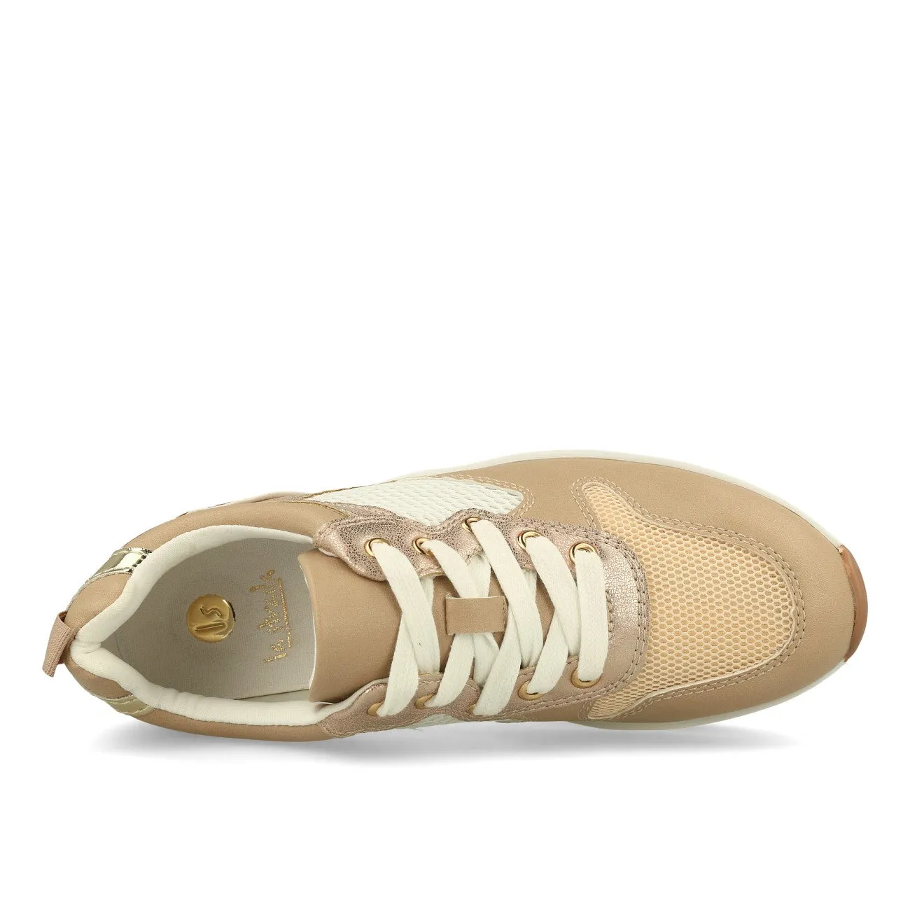 La Strada 2001098 Damen Sneaker Old Pink PU Mesh