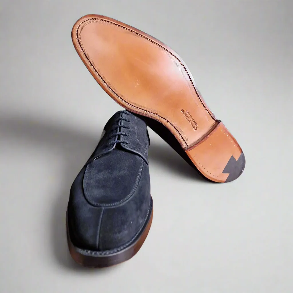 Langdon Black Suede (9.5E & 11E) Crockett & Jones