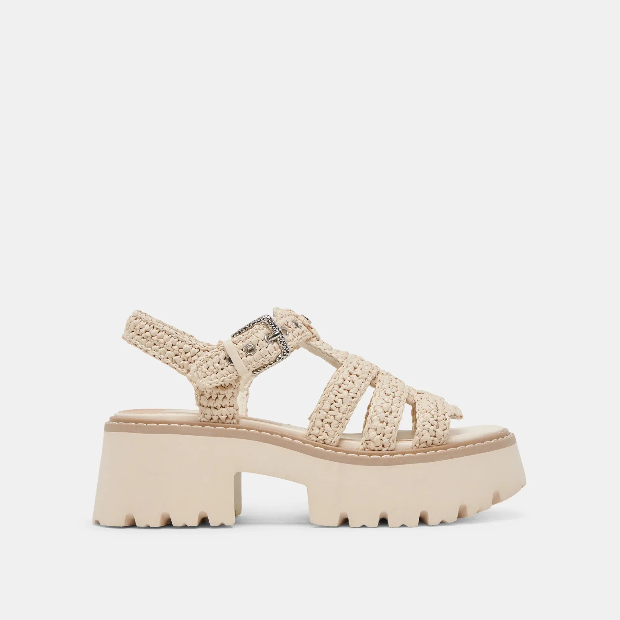 Latice Sandals- Oatmeal
