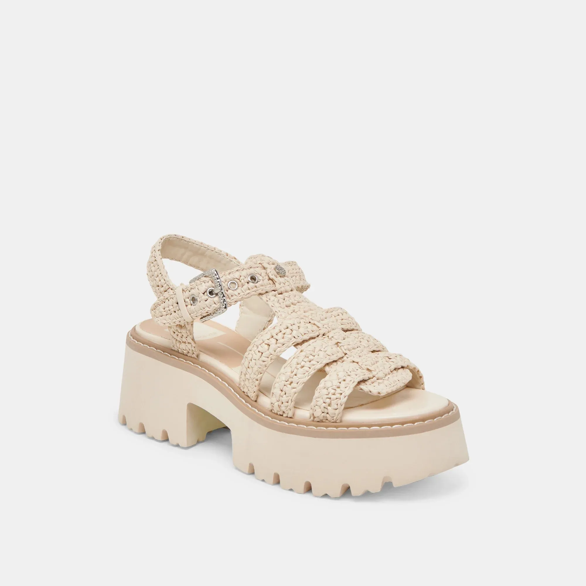 Latice Sandals- Oatmeal