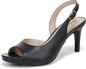 Lifestride Women's Teller 2 Slingback Peep Toe Pump
