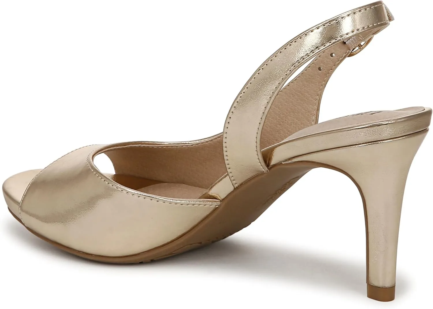Lifestride Women's Teller 2 Slingback Peep Toe Pump