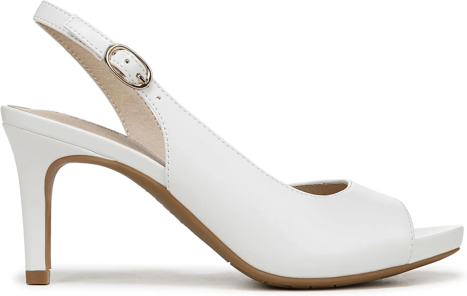 Lifestride Women's Teller 2 Slingback Peep Toe Pump