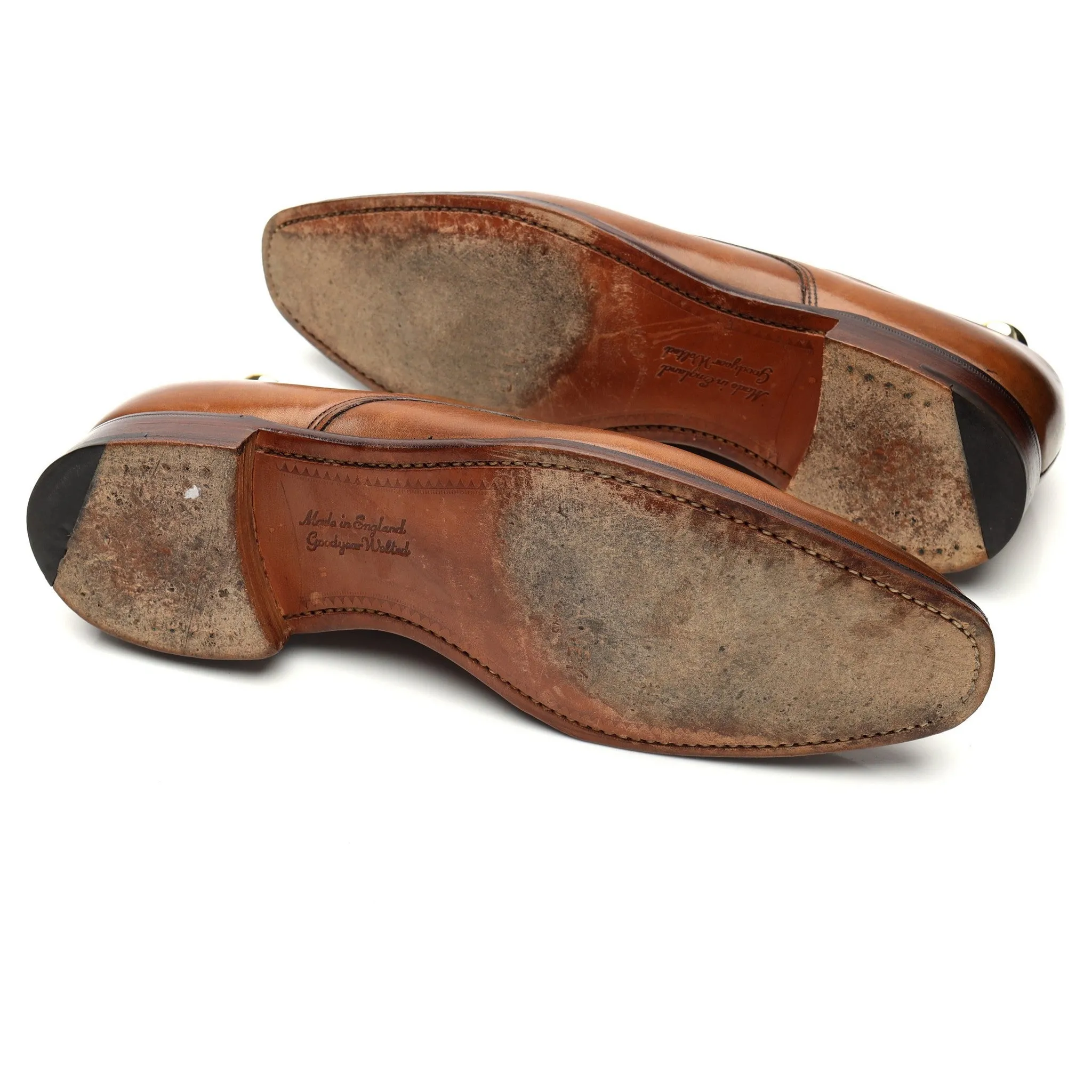 'Liverpool' Brown Leather Derby UK 6.5 F