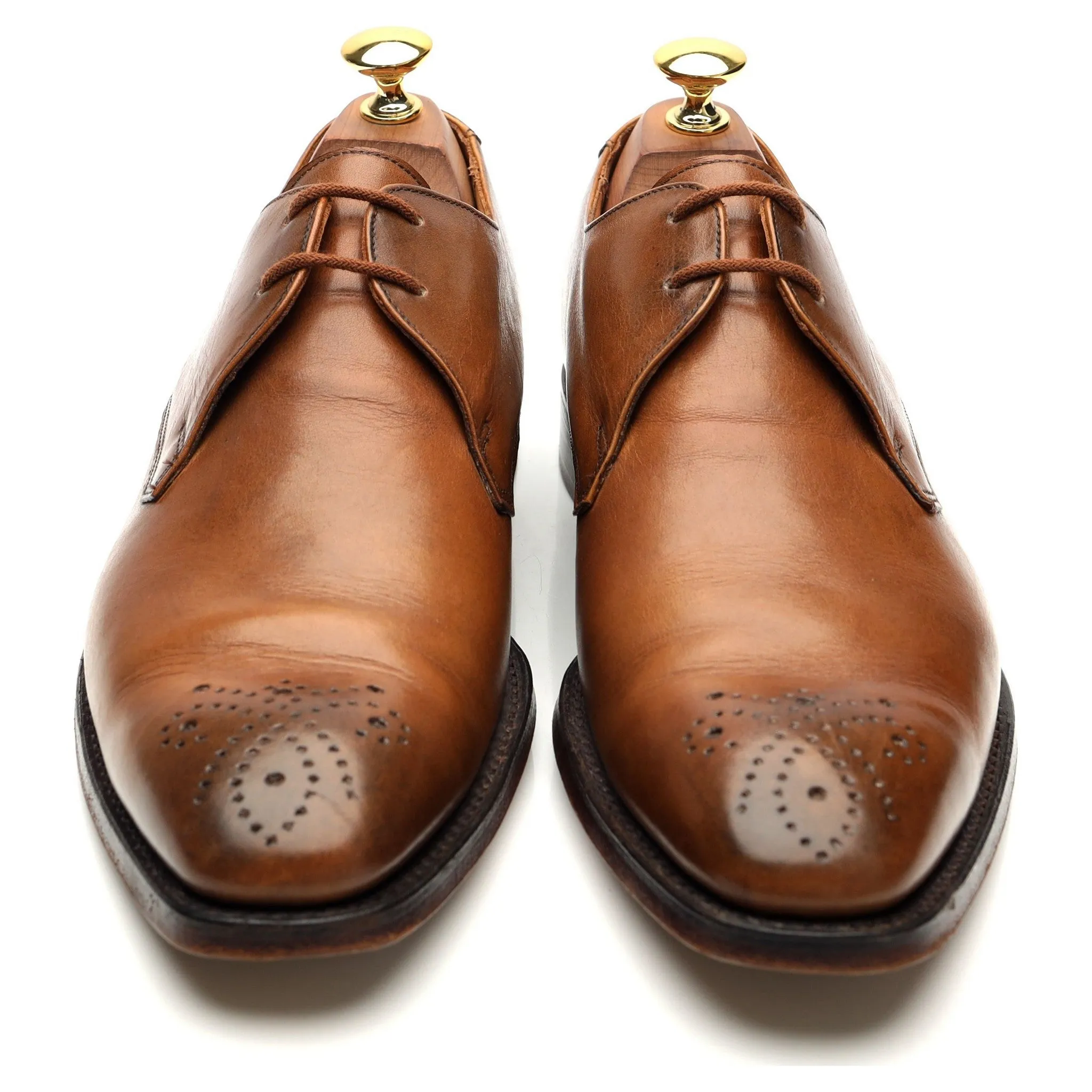 'Liverpool' Brown Leather Derby UK 6.5 F