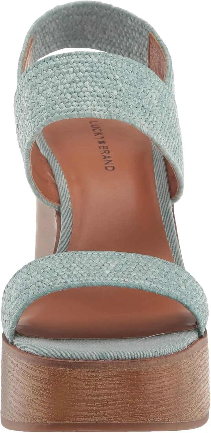 Lucky Brand Women's Delukah Platform Wedge Sandal