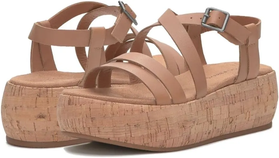 Lucky Brand Women's Jacobean Platform Sandal Wedge