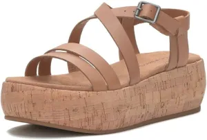 Lucky Brand Women's Jacobean Platform Sandal Wedge
