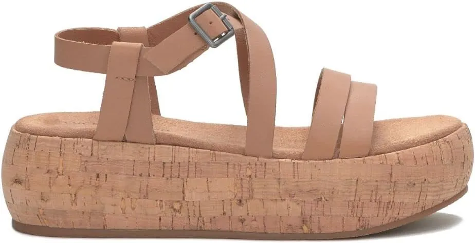 Lucky Brand Women's Jacobean Platform Sandal Wedge