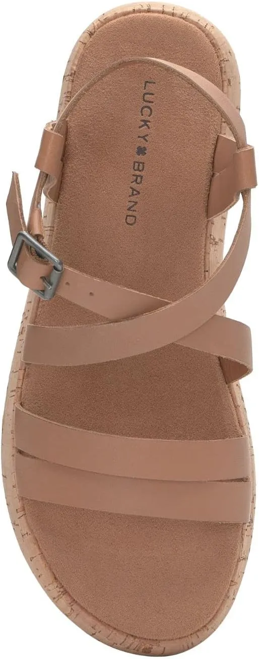 Lucky Brand Women's Jacobean Platform Sandal Wedge