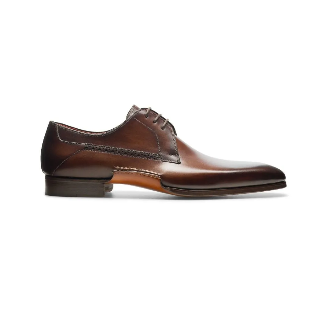 MAGNANNI Douglas Lace Up Shoe TOBACCO